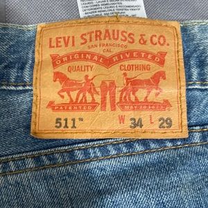 511 34x29 rare size not altered